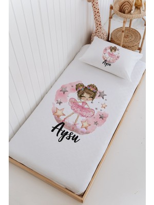 Özgürce Isme Özel %100 Pamuk Bebek ve Çocuk Tek Kişilik Pike Takımı