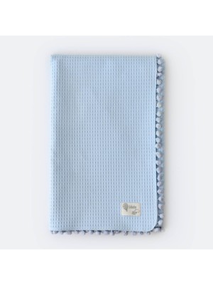 Özgürce Yumuşak ve Rahat Çift Taraflı Pamuk Bebek Pikesi ve Battaniye Seti