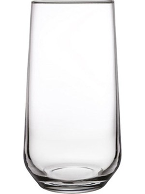 Paşabahçe Allegra Cam Meşrubat Bardağı 470 cc 6 Parçalı Desensiz Şeffaf Tasarım
