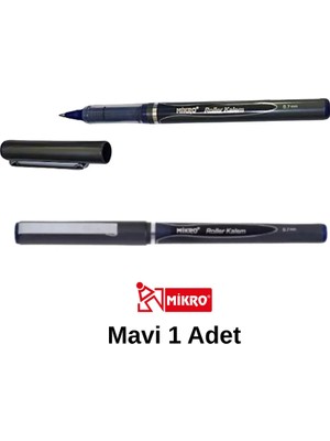 Mikro M-2035 Roller Kalem 0.7 mm Mavi – Akıcı Yazım, Günlük Kullanım İçin İdeal 1 Adet