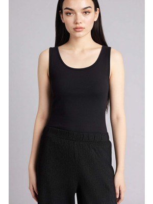 DeFacto Slim Fit Basic Yuvarlak Yaka Atlet I1059AZ26SM