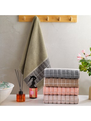 Schafer Home Polina Armürlü Havlu 70X140 cm 1 Parça-Yeşil