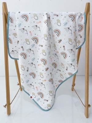 Özgürce Yumuşak ve Hafif Pamuklu Desenli Pike, Konforlu Uyku Için Ideal