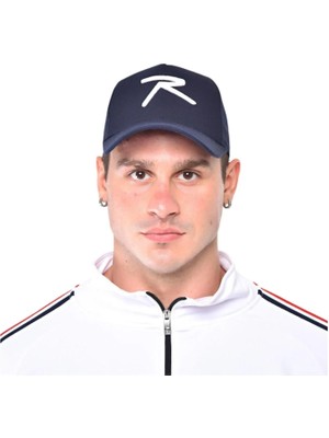 Raru Apex Erkek Pamuklu Lacivert Şapka Standart Beden Yumuşak Ter Bantlı Kullanım İçin