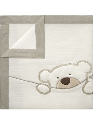 Özgürce Yumuşak ve Sevimli Teddy Bebek Pikesi 75X90, Rahat ve Şık Uyku Seti