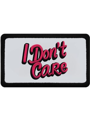 BlackBörk I Don't Care Logolu