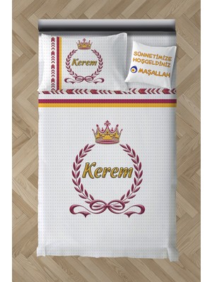 Özgürce Renkli ve Şık Çocuk Odası Isimli Sünnet Pike Takımı, Rahat ve Kaliteli Uyku