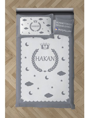 Özgürce Yazdırılabilir Sünnet Pike Takımı, Özel Tasarım, Renkli ve Konforlu