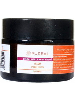 Pureal Doğal Deri Bakım Kremi