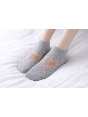 Gigi Giyim Love Yazılı Kadın Patik Çorap