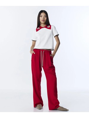 Twist PİLELİ WIDE LEG PANTOLON TS1260003135034