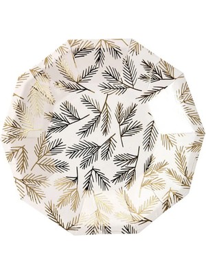 Meri Meri - Çam Tabak - Altın - S