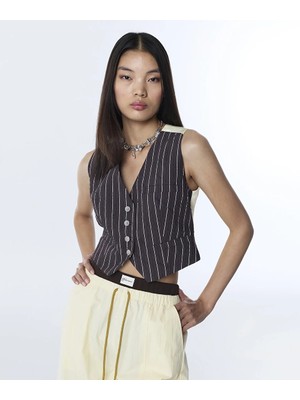 Twist ÇİZGİ DESEN YELEK TS1260007021074