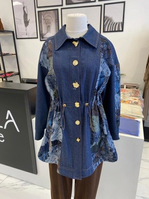 2K Kemal Kadıkıran 2k Denim Desenli Kap