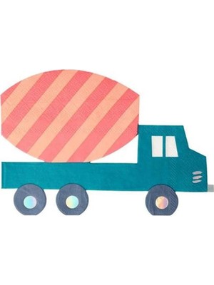 Meri Meri - Construction Napkins - Inşaat Peçeteler