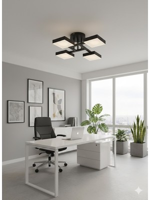 Mutlu Aydınlatma Modern LED Avize Ofis ,genç Odası , Mutfak, Salon