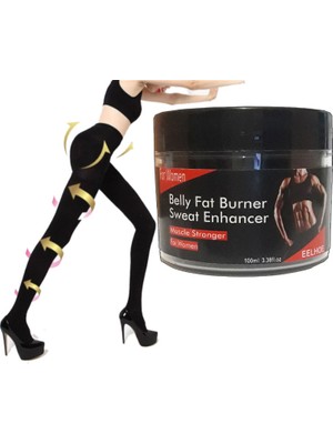 Eelhoe 100 ml Kadınlar İçin Sıkılaştırıcı Fatburner Krem ve L-Xl Beden Akıllı Tayt
