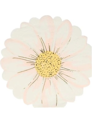 Meri Meri - Wild Daisy Napkins - Yabani Papatya Peçeteler - 16'lı