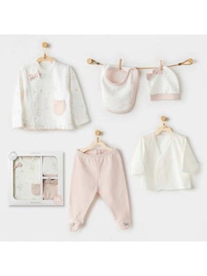 Flamex   AC25950 Ballerina 5 Parça Hastane Çıkışı Ekru