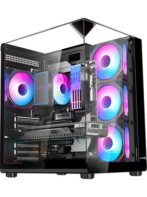 Turbox TX9002 I7 920 16GB DDR3 Ram 512GB Nvme 8gb RX580 23.8 Inç Fhd 100Hz Curved Oyuncu Oem Paket