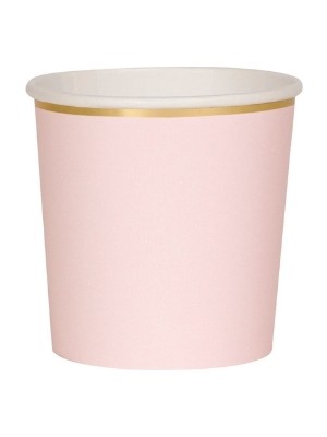 Meri Meri - Dusky Pink Cups - Toz Pembe Bardak - S