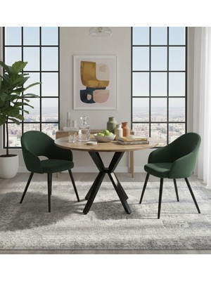 Sofex Mutfak Cafe Balkon Bahçe Restoran Yemek Masası 70X70 Metal Ayak 1.kalite