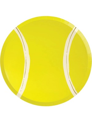 Meri Meri - Tennis Plates - Tenis Tabaklar - 8'li