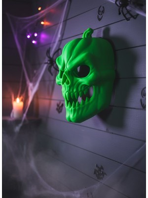 My Best Store Yeşil Maske Dekor Ev ve Parti Süsleme Ürünü - MY002R-7APSY9