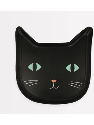Meri Meri - Melamine Cat Plate - Kedi Melamin Tabak