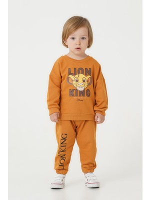 Chicsy Baby Erkek Bebek The Lion King Baskılı Mevsimlik Eşofman Takımı