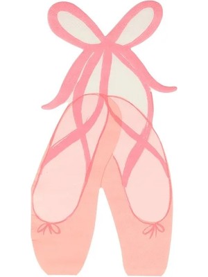 Meri Meri - Ballet Slippers Napkins - Balerin Peçete - 16'lı