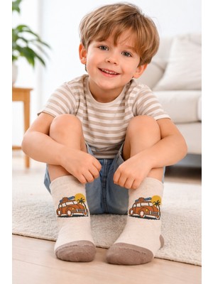 Gigi Giyim Arabalı Erkek Çocuk Soket Çorap