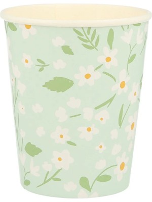 Meri Meri - Ditsy Floral Cups - Çiçekli Bardaklar - 12'li