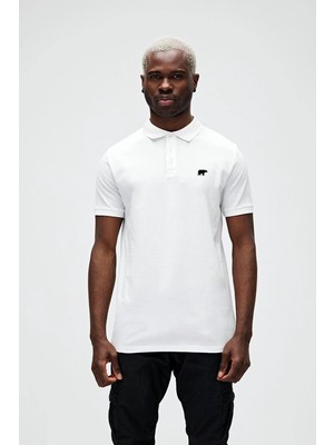 Bad Bear Gabrıel Polo Off Whıte Erkek Beyaz Tshırt
