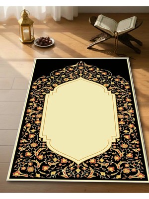 Seccade Yumuşak Yüzey Kaymaz Taban Modern Şık Tasarım Çiçek Bahçesi |scd