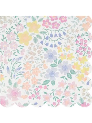 Meri Meri - Cottage Garden Peçeteler - L - 16 Adet