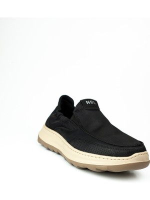 Nobel 5031 Siyah Lastikli Erkek Günlük Ayakkabı
