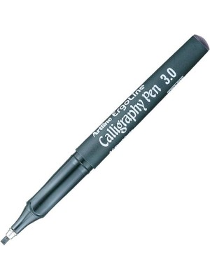 Leaf Shop Ergoline Calligraphy Pen 3.0 Kaligrafi Kalemi, 3.0 Mm, Siyah