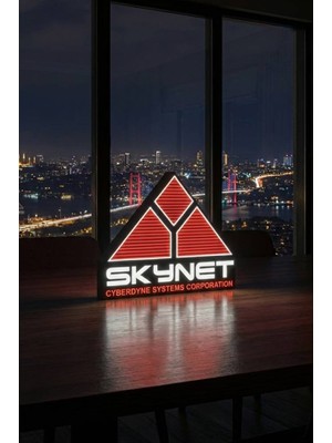 MEKTrend Skynet Tasarımlı Dekoratif Aydınlatma (23X16CM)