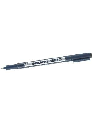 Leaf Shop 1880 Teknik Çizim Kalemi - Siyah - 1 Kalem - 0,3 mm Çizgi Genişliği