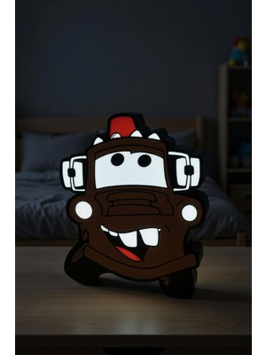 MEKTrend Arabalar Mater Tasarımlı Dekoratif Aydınlatma (25X21CM)