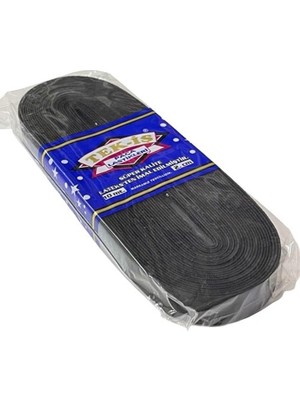 Leaf Shop Tek-Iş Sert Yumuşak Çamaşır Don Etek Bel Paça Bebe Lastiği Yassı Yumuşak 2cm Siyah 10M