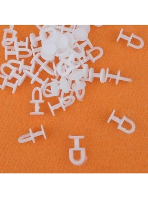 Leaf Shop Süs Dünyası 100 Adet Dikmeli Sistem Tül ve Perde Düğmesi Korniş Halkası