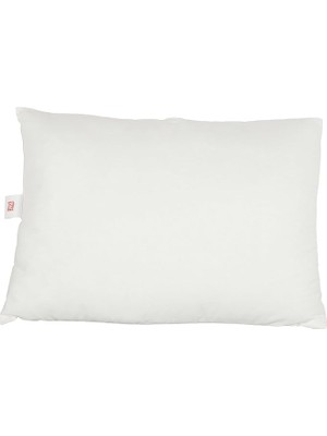 Leaf Shop Comfort Düz Dış KUMAŞ:%100 Pamuk, Iç Dolgu: Boncuk Elyaf Yastık, Beyaz, 50X70 cm