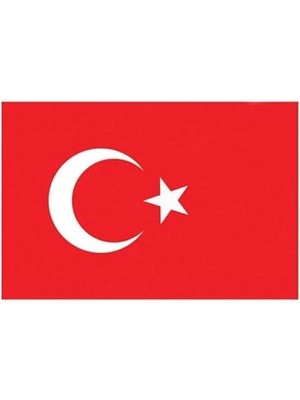 Leaf Shop Bayrak Türk Bayrağı 70X105 Alpaka Kumaş Yüksek Kalite Fabrikasyon Baskı