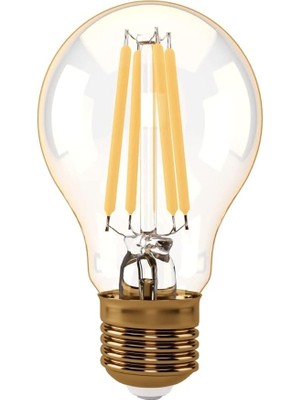Leaf Shop E27 Fil Lamba, Sarı Işık 7W 630LM 2000K Gold