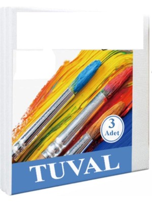 Leaf Shop 25X25 cm Astarlı Kare Tuval 1 Adet Resim Küçük Tuvali 25 * 25 cm Tual Akrilik Boya Yağlı Boya Için Ideal