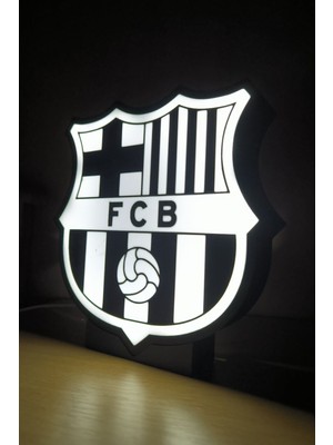 MEKTrend Fc Barcelona Tasarımlı Dekoratif Aydınlatma (22,5X22CM)