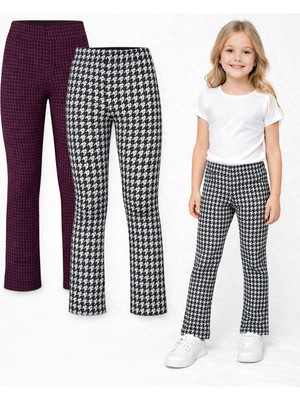 İncili 2'li Kışlık Jakarlı Çocuk Tayt Seti – Sıcak ve Rahat