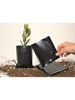 Leaf Shop Fide Poşeti 11X13 cm 20 Adet Fide Torbası Fidan Poşeti Fidan Torbası